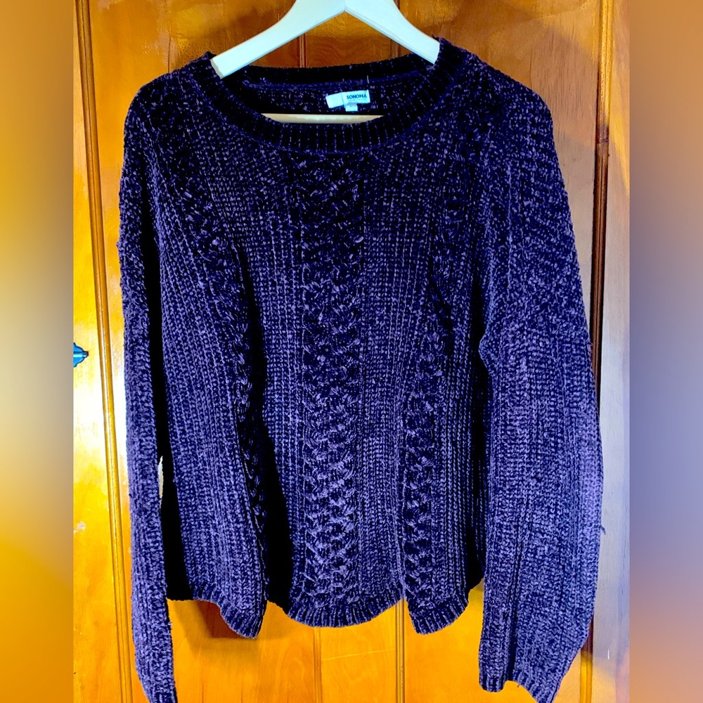 Sonoma Purple Sweater
